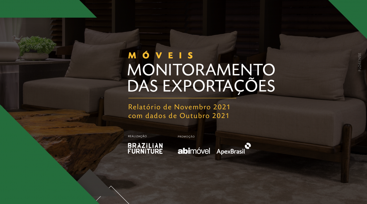 Brazilian furniture and mattresses exports continue to grow in 2021