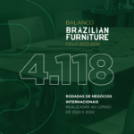 Brazilian Furniture impulsionou US$ 367 milhões em negócios no ciclo 2023-2024