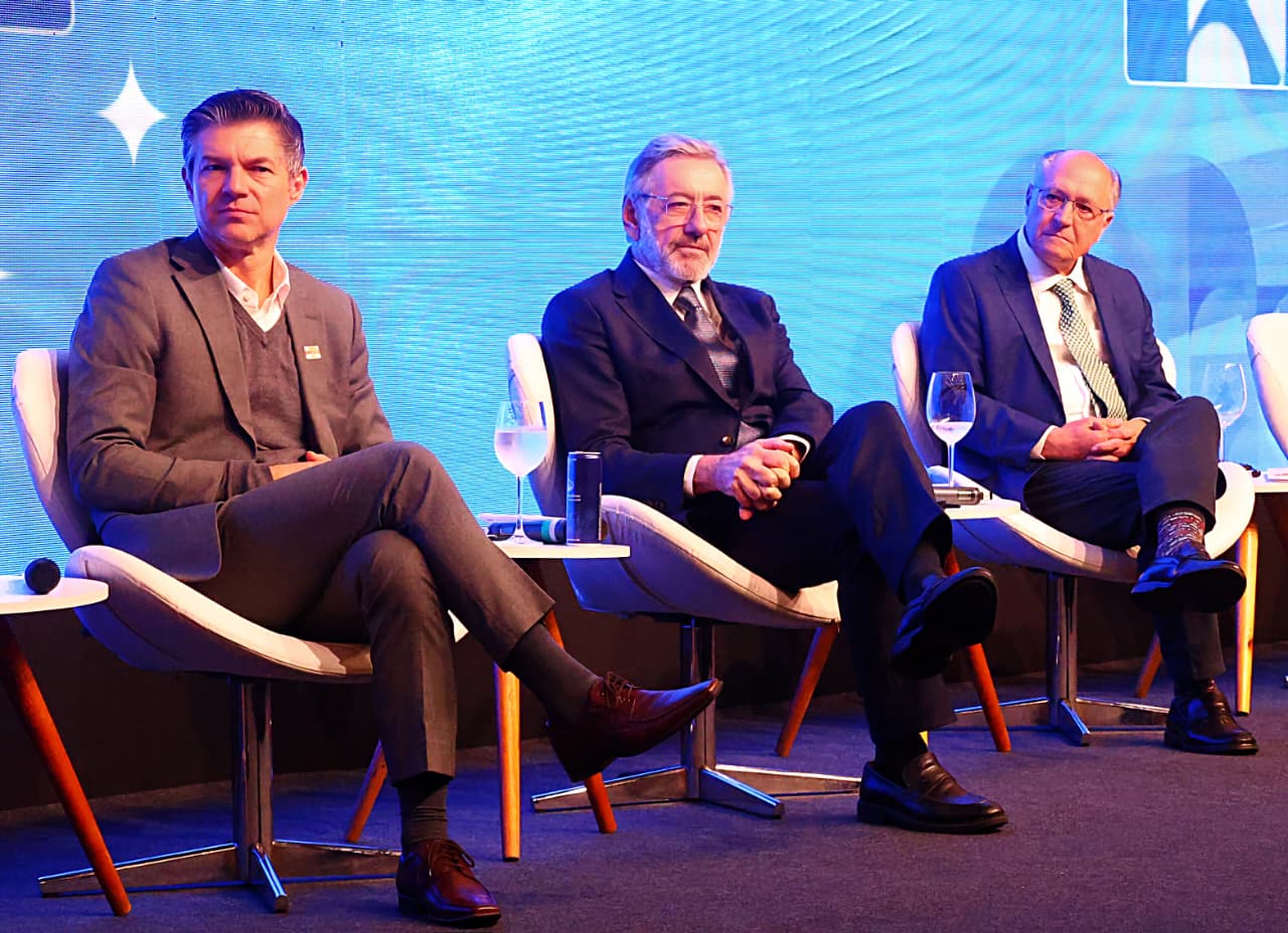 Laudemir Müller, Márcio Elias Rosa e Geraldo Alckmin